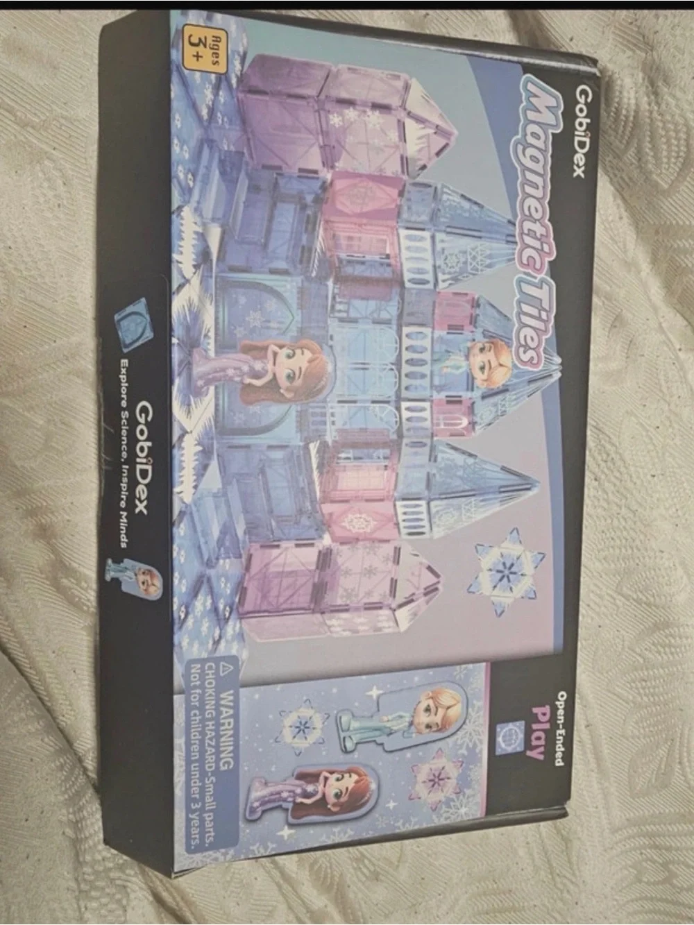 Princess Magnetic Castle Building Set - Blue & Pink